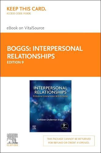 Cover image for Interpersonal Relationships Elsevier eBook on Vitalsource (Retail Access Card)