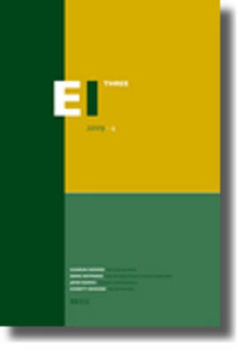 Cover image for Encyclopaedia of Islam - Three 2009-4