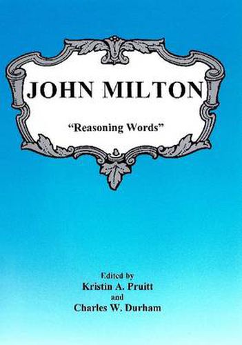 Cover image for John Milton:   Reasoning Words