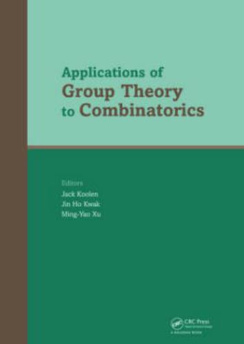 Cover image for Applications of Group Theory to Combinatorics