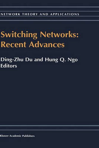 Cover image for Switching Networks: Recent Advances