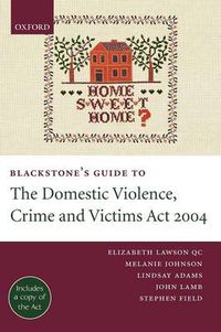 Cover image for Blackstone's Guide to the Domestic Violence, Crime and Victims Act