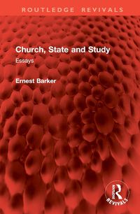 Cover image for Church, State and Study