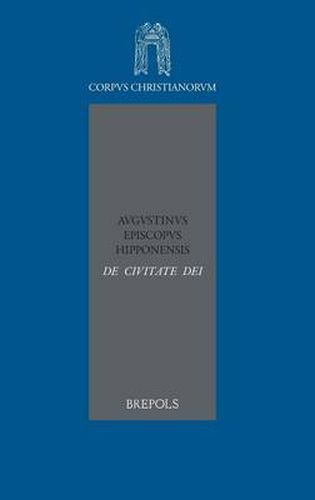 Cover image for Augustinus, de Civitate Dei