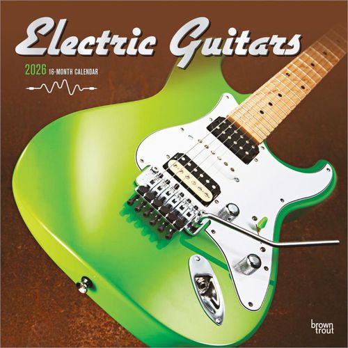 Cover image for Electric Guitars 2026 Wall Calendar 