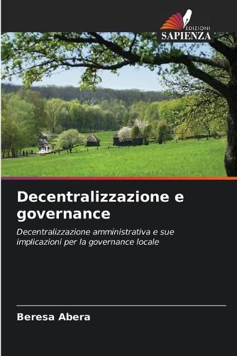 Cover image for Decentralizzazione e governance