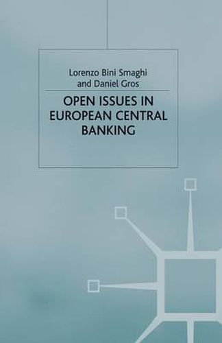 Cover image for Open Issues in European Central Banking