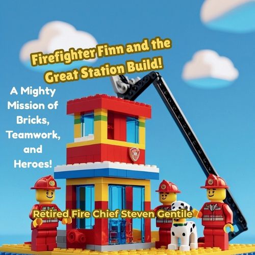 Cover image for Firefighter Finn and the Great Station Build!