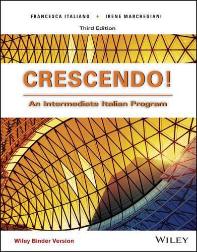 Cover image for Crescendo!: An Intermediate Italian Program