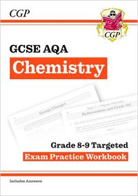 Cover image for GCSE Chemistry AQA Grade 8-9 Targeted Exam Practice Workbook (includes answers)