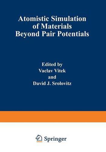 Cover image for Atomistic Simulation of Materials: Beyond Pair Potentials