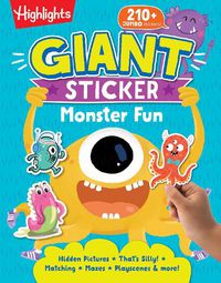 Cover image for Giant Sticker Monster Fun
