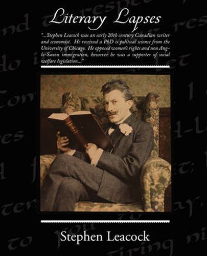 Cover image for Literary Lapses