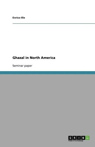 Cover image for Ghazal in North America