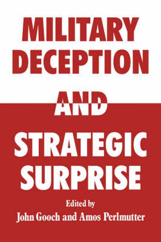 Cover image for Military Deception and Strategic Surprise!