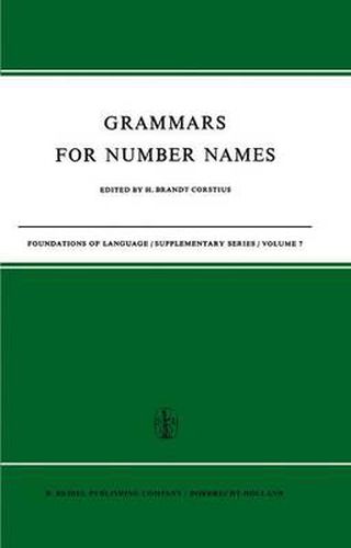 Cover image for Grammars for Number Names