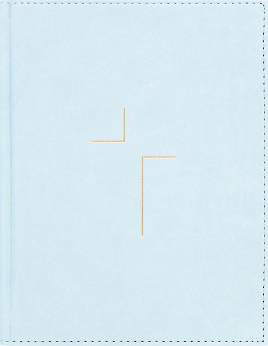 Cover image for The Jesus Bible, NIV Edition, Leathersoft over Board, Blue, Comfort Print