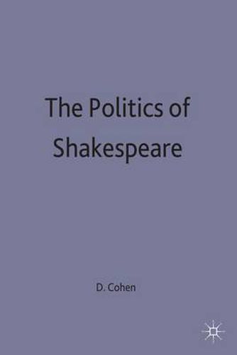 Cover image for The Politics of Shakespeare