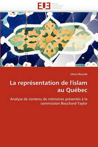 Cover image for La Representation de L'Islam Au Quebec