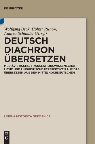 Cover image for Deutsch Diachron UEbersetzen