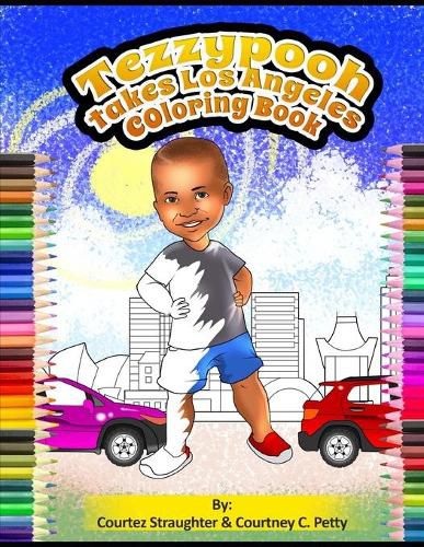 Cover image for Tezzypooh Takes Los Angeles Coloring Book