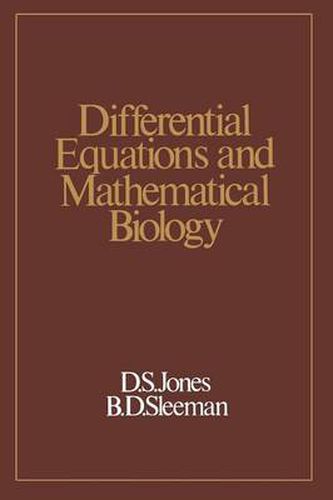 Differential Equations and Mathematical Biology