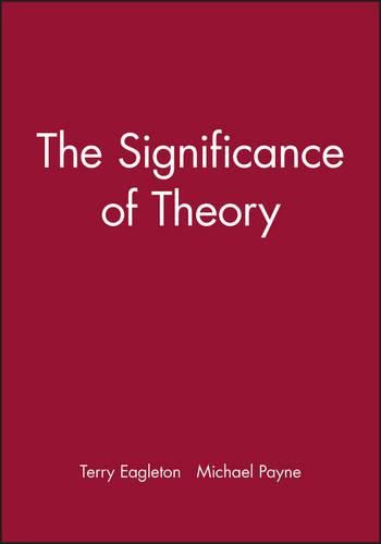 Cover image for The Significance of Theory