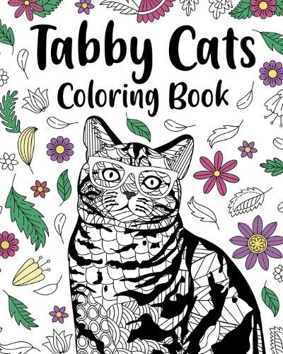 Cover image for Tabby Cats Coloring Book