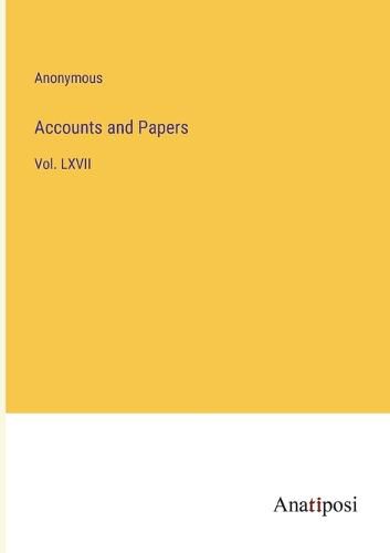 Cover image for Accounts and Papers