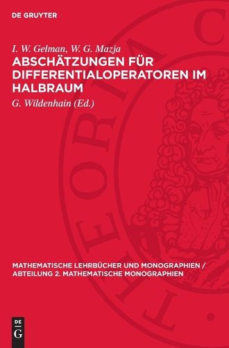 Cover image for Abschaetzungen Fuer Differentialoperatoren Im Halbraum