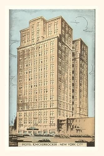 Cover image for Vintage Journal Hotel Knickerbocker, New York City