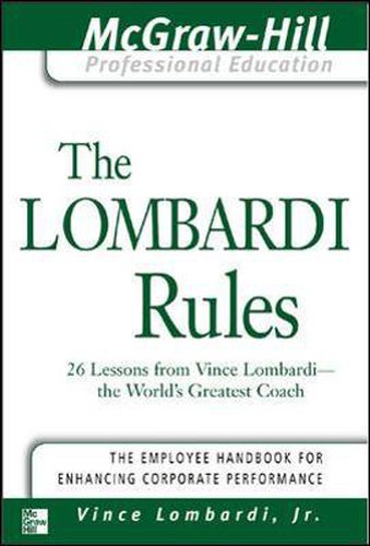 Cover image for The Lombardi Rules