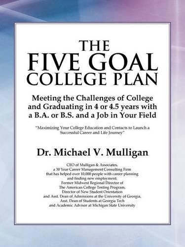 Cover image for The Five Goal College Plan