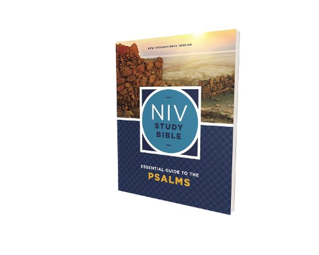 Cover image for NIV Study Bible Essential Guide to the Psalms, Paperback, Red Letter, Comfort Print