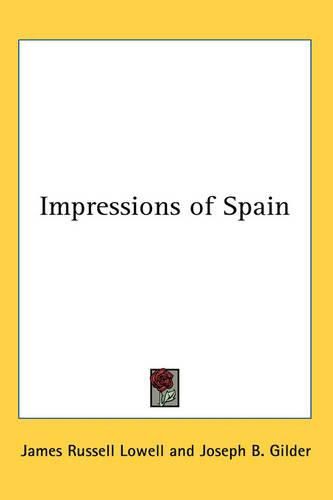 Cover image for Impressions of Spain