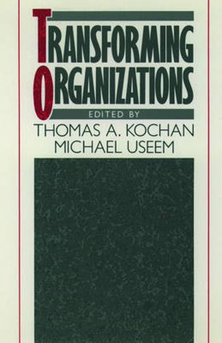 Cover image for Transforming Organizations