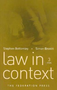 Cover image for Law in Context