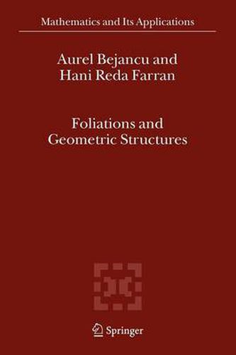 Cover image for Foliations and Geometric Structures