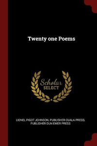 Cover image for Twenty One Poems