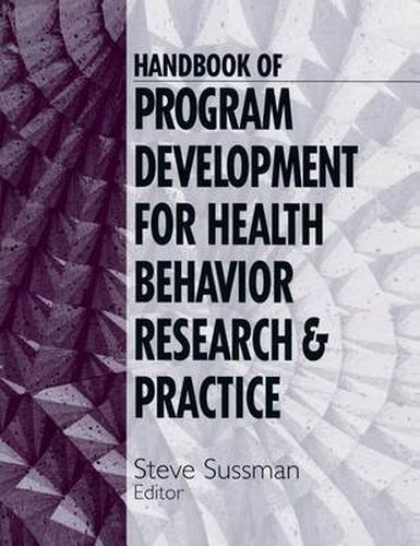 Cover image for Handbook of Program Development for Health Behavior Research and Practice