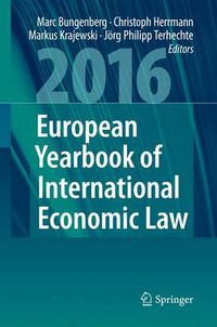 Cover image for European Yearbook of International Economic Law 2016