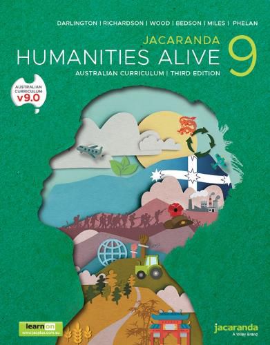 Jacaranda Humanities Alive 9 Australian Curriculum 3e learnON and Print