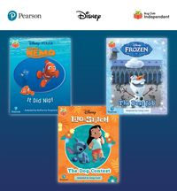Cover image for Pearson Bug Club Disney Reception Pack C, including decodable phonics readers for phases 2 and 3: Finding Nemo: It Did Nip!, Frozen: The Best Job, Lilo and Stitch: The Dog Contest