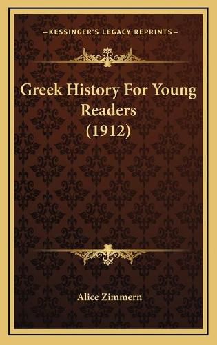 Cover image for Greek History for Young Readers (1912)