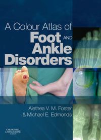 Cover image for A Colour Atlas of Foot and Ankle Disorders