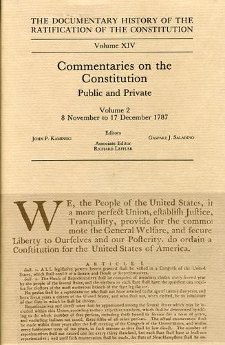 Cover image for Commentaries on the Constitution Vol 2