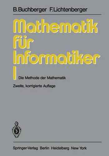 Cover image for Mathematik fur Informatiker