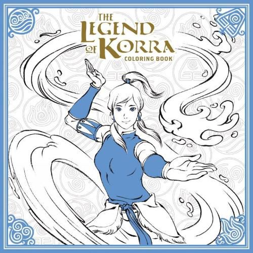 Cover image for The Legend Of Korra Coloring Book