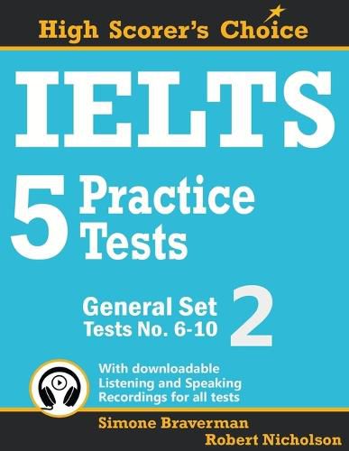 Cover image for IELTS 5 Practice Tests General Test 6-10