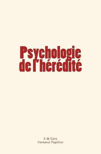 Cover image for Psychologie de l'heredite